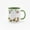 Deep Green, variant on Under Construction: Coffee Break Crew - 11oz Two-Tone Ceramic Mug