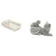 thumbnail image 1 of Bandeja de almacenamiento,Bandeja rectangular para servir frutas y postres de cocina,Bandeja decorativa organizadora multifunción para el hogar,Figura de escritorio,Estatua de gato,linda, 1 of 8