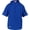 ROYAL, variant on Men's Colorsync Short Sleeve Hooded Jacket Royal XL