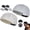 #E, variant on 2 Pack Men's Breathable Brimless Docker Hat – Lightweight Mesh Skull Cap, Adjustable Fit (55‑60cm), Foldable Summer Hat for Outdoor Wear & Travel