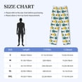 thumbnail image 2 of Salouo Funny Boats Print Pajama Pants for Men, Lounge Pants Elastic Waistband Casual Men's sleepwear Loungewear Sleep Pajama Pant -XX-Large, 2 of 7