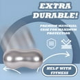 thumbnail image 6 of BESTSKY Exercise Ball,35.4"*17.7"*17.7" Yoga Ball For Pregnancy,Thickened Explosion-Proof Peanut Ball,Gray, 6 of 7