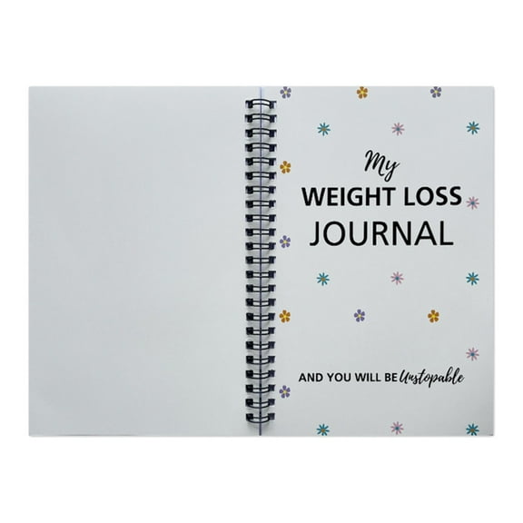 Fitness Goal Tracking Notebook Weight Loss Journal Weekly Exercise Planner Diet Monitoring Journal for Gym Fitness Lover
