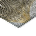 thumbnail image 4 of Addison Rugs Chantille Indoor/Outdoor Transitional Floral Gray Washable Rectangle Rug, 5' x 7'6", 4 of 6