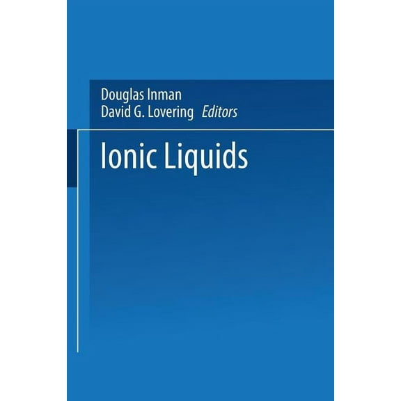 Ionic Liquids, (Paperback)