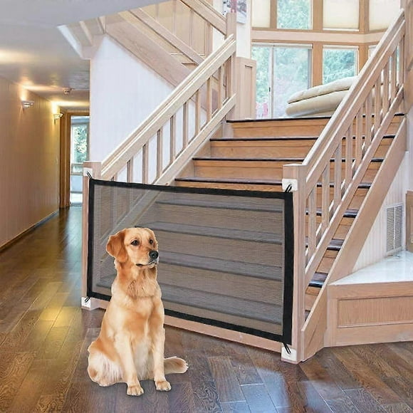Magic Gate For Dogs Portable Folding Stair Gate Safe Guard 72*180cm