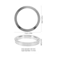 thumbnail image 5 of 4 Pcs Hub Reducing Ring Hub Rings for Wheels Wheel Hub Rings Centric Hub Rings Car Decorations Exterior, 5 of 6