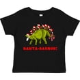 thumbnail image 3 of Inktastic Santa-saurus Christmas Dinosaur Boys or Girls Toddler T-Shirt, 3 of 5