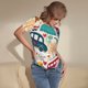 thumbnail image 3 of Fotbe London Symbols Body de Mujer con Cuello Redondo y Mangas Cortas, Sin Mangas Ajustado, Suave, Cómodo y Básico-X-Large, 3 of 7