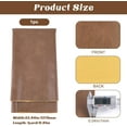 thumbnail image 2 of Soft PU Leather Fabric 1 Yard 54"x36" 1MM Thick Faux Grain Leather Sheets Waterproof Leather Upholstery for Handbag DIY Sewings Crafts Boat Car Sofa Furniture, 2 of 9