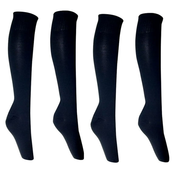 2Pairs Knee High Socks Outdoor Sport Athletic Socks Casual Socks for Baseball, Softball, Football