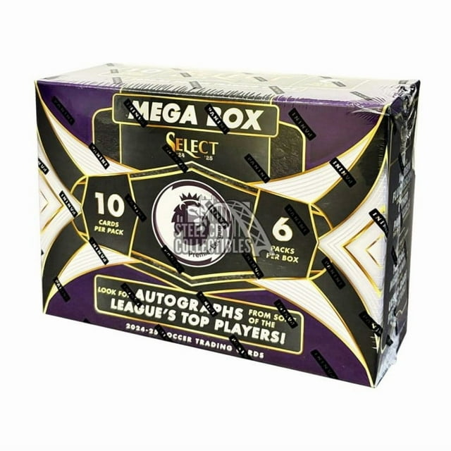 Panini 2024-25 Select Premier League EPL Soccer Hobby Mega Box