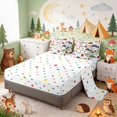 thumbnail image 5 of Erosebridal Farm Animals Full Size Bedding Sets for Boys Girls, White Farm Full Size Bed in a Bag, Polka Dots Reversible 7-Piece, 5 of 6