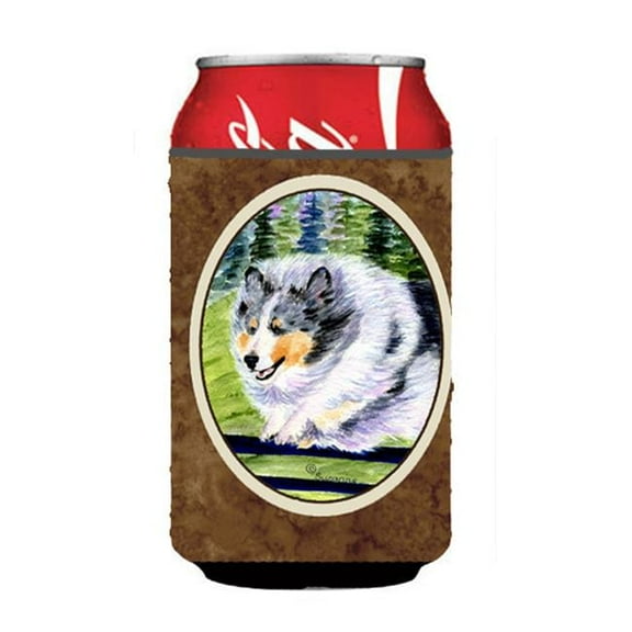 Sheltie Can Or bottle sleeve Hugger - 12 oz.
