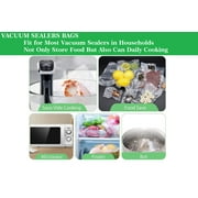 WVacFre 100Counts 10 x 13inch,Vacuum Cleners Seal Bags for Food Saver Storage,Seal a Meal Bags
