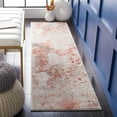 thumbnail image 2 of SAFAVIEH Meadow Cole Distressed Runner Rug, Beige/Pink, 2' x 7', 2 of 8