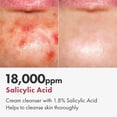 thumbnail image 3 of Limpiador en espuma con ácido salicílico TOSOWOONG, 100 ml, para piel grasa, 3 of 7