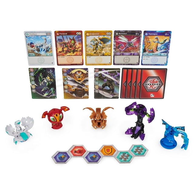 Figura Bakugan Spin Master Geogan Brawler Pack 1 Temporada 3