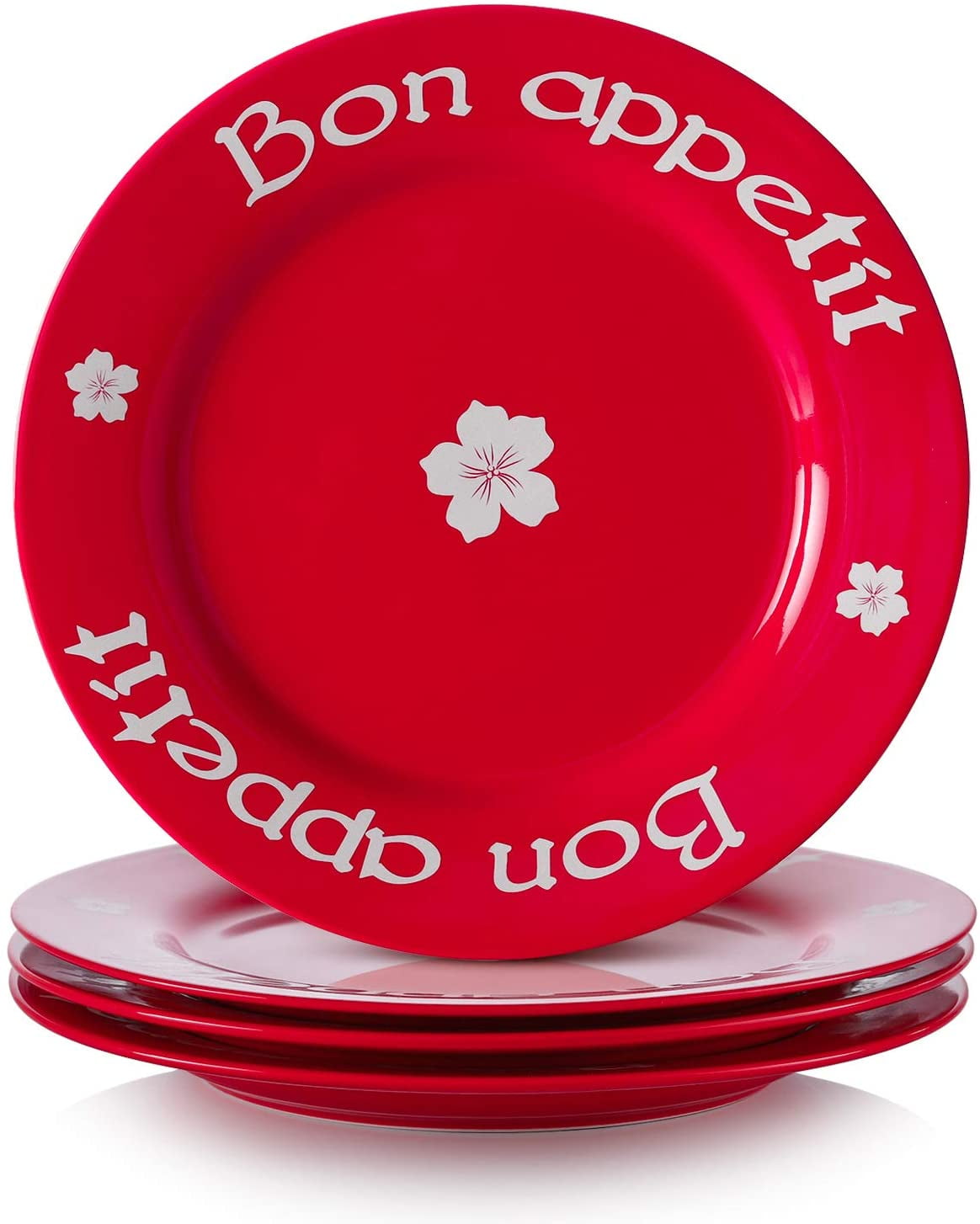 DOWAN Ceramic Dinner Plates 10 Inches Appetizer Plate Salad Plates