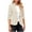 Beige, variant on Blazers For Women 3/4 Sleeve Suit Jacket Open Front Lightweight Work Suit Outer Wear Polyester Spandex Blending Shirts Suit Jackets Blazers & Sport Coats 1Pc Pink L