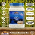thumbnail image 4 of Rani Platinum White Basmati Rice Extra Long Aged 32oz (2lbs) 908g PET Jar ~ All Natural | Gluten Friendly | Vegan | Indian Origin | Kosher, 4 of 13