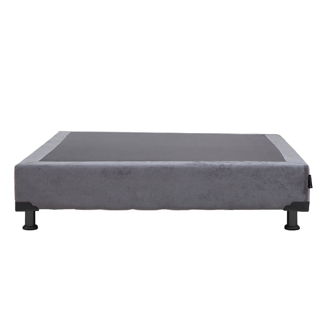 Box Base Cama Individual Gris Dicasa TREVOR