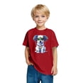 thumbnail image 3 of RXIRUCGD 2025 Vêtements d'Été pour Enfants T-shirt Imprimé Mode Mignon Col Rond Manches Courtes, 3 of 5