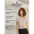 thumbnail image 3 of Jockey Women's EVERACTIVE Twist-Front Tee, 3 of 6