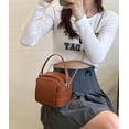 thumbnail image 4 of Kukuzhu Hobo Bags for Women Leather Square Tote Bag Crossbody Bag Casual Chain Bag Purse, 4 of 7