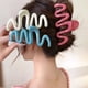 thumbnail image 2 of Pinza para el cabello Macaron Color Series Pinza grande para el cabello con agarre Forma ondulada Brillante Parte posterior Cabeza Pinza para el cabello Shark Accesorios para el cabello, 2 of 8