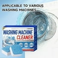 Lilixerw Clearance 12pcs Washing Machine Cleaner Tablets,Septic Safe