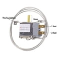 thumbnail image 3 of WPF22-L 2Pin For Refrigerator Thermostat Mechanical Temperature Control Switch, 3 of 10