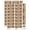 Brown, variant on Unwashed Eggs Farm Chicken Duck Goose Quail Label Carton Sticker Set - Dark Green - Gloss Finish - 1.25" Mini