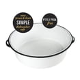 thumbnail image 3 of Granite Ware 6416-4 White Dish Pan, 15 Quart, 3 of 6