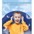 thumbnail image 7 of Kids Headphones with LED Lights for School, Upgrade USB Type C Kid Headphone with Microphone, Volume Limiter 85/94dB, Wired On Ear Headphones for Boys/Girls/Tablet/Travel -Blue, 7 of 7