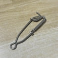 thumbnail image 4 of Necvior Tackle Baits Clip Branch Hanger Snap Stainless Fishing Line Clips Fishing Connectors Tackle Long Line Snap Clip, 4 of 12