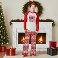 thumbnail image 7 of Family Christmas pajamas set, holiday pajamas set, suitable for family, soft and comfortable, with various styles, 7 of 7