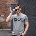 thumbnail image 5 of Riot T shirt Funny Shirts for Men National Novelty Sarcastic Adult Tees Humor Graphic Tees, 5 of 8