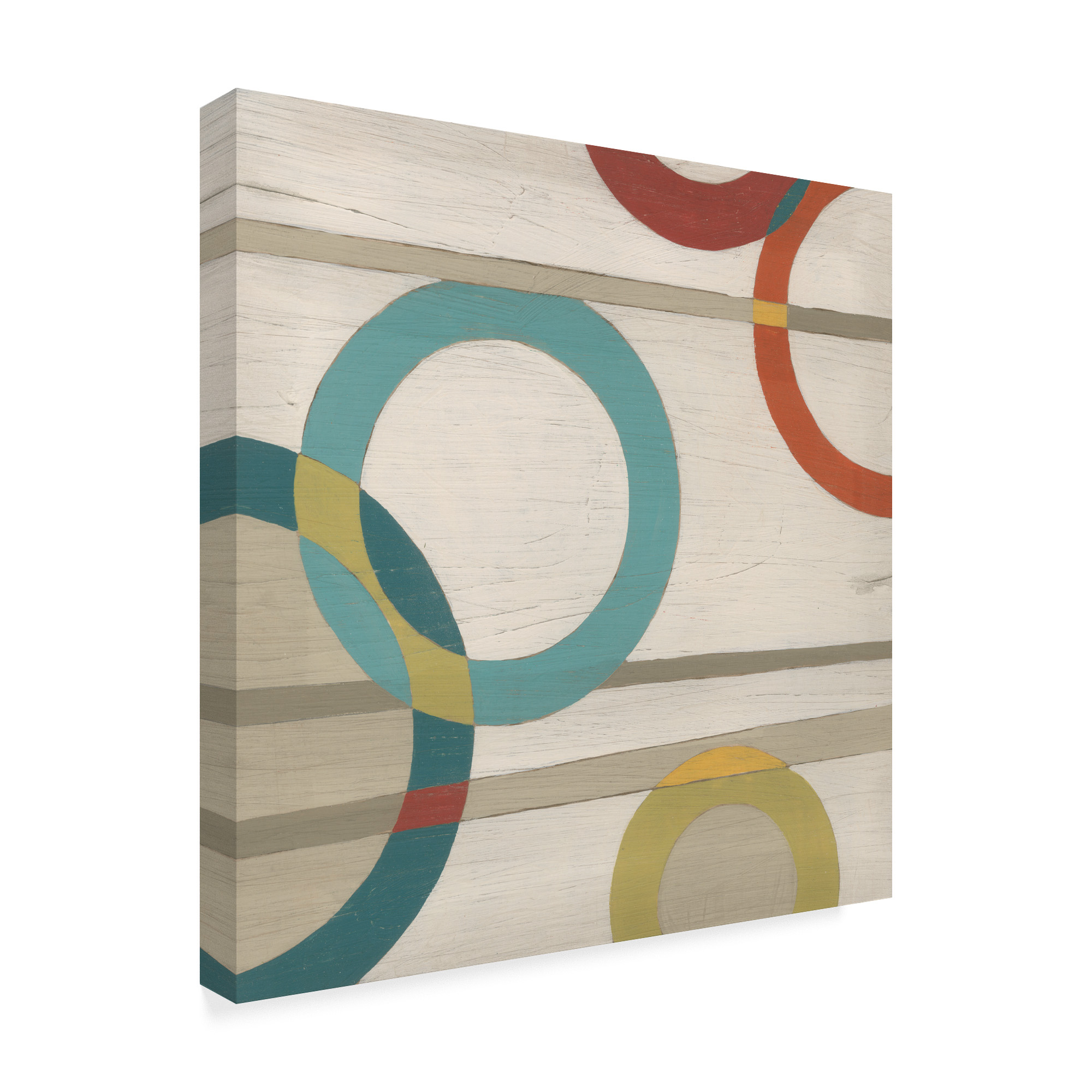 Trademark Fine Art 'Circular Logic II' Canvas Art by June Erica Vess