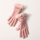 thumbnail image 5 of Guantes cálidos de deslizantes Espesar Manténgase abrigado Pan táctil ligera Guantes térmicos de invierno para Ciclismo Mon N703 Soledad Guantes cálidos, 5 of 6