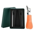 thumbnail image 5 of Under $5 Boovnll Toenail Clippers, 3Pcs Kit Heavy Duty Wide Opening Slanted Toe Nail Clippers for Men Women Fingernail & Toenail Ingrown Nails Home Bedroom, Nail Clippers, 5 of 6
