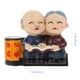 thumbnail image 2 of KAKOWELY 1 pieza de figura de abuelo y abuela para pastel de cumpleaños., 2 of 4