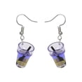 thumbnail image 2 of Deeceymbur Funny Exaggerated Fruit Tea Lemon Theme Earrings Resin Crystal Tassel Dangle for Women Party Club Costume Accessories Eye Catching Fashion, 2 of 5