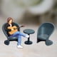 thumbnail image 4 of Figuras en miniatura a escala 1/64, figuras musicales a escala 1/64, personas pequeñas pintadas a mano, figuras de banda a escala 1/64, escenas en, 4 of 8