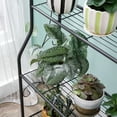 thumbnail image 5 of Miumaeov 3 Tier Flower Pot Plant Stand Metal Shoe Shelf Display Organizer Outdoor Indoor, 5 of 9