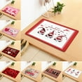 thumbnail image 3 of Overfox Valentine's Day Gnome Doormat Holiday Floor Mat Door Decorative Doormat Outdoor Entrance Door Rug Funny Gnome Theme Welcome Mat, 1.3'x1.9', 3 of 5