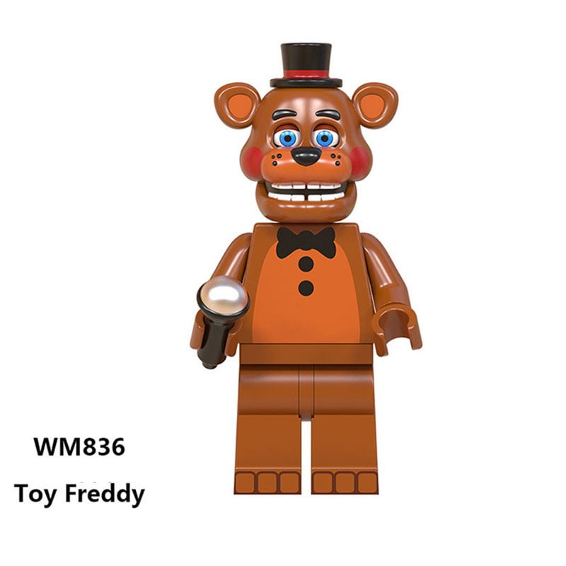 Alician FNAF Series Compatible Fazbear Bonnie Chica Foxy Freddy Minifigures For Kids Toys Walmart