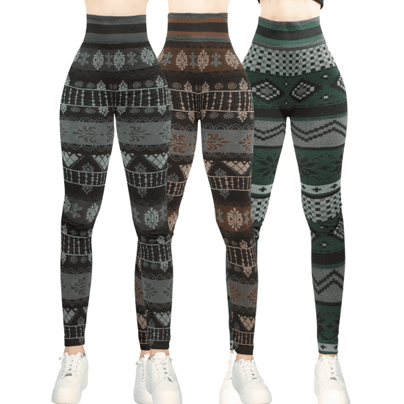 Set De 3 Legging Mujer Mallones Leggins Mayon Mallas Térmico