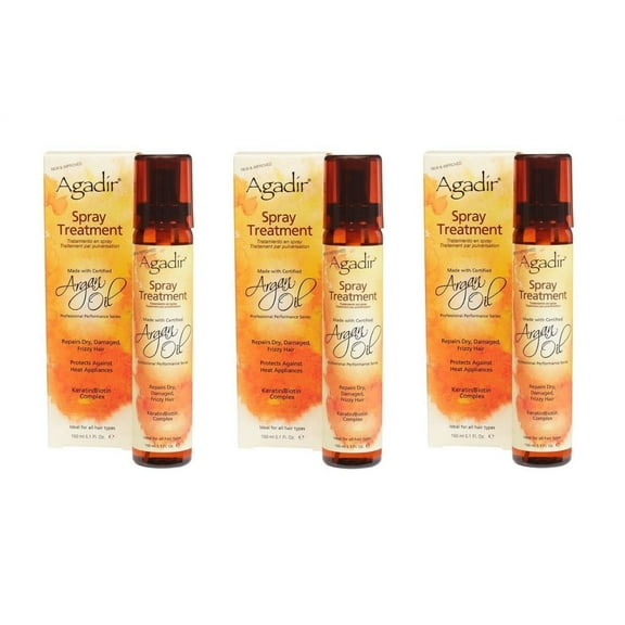 Agadir Argan Oil Spray Treatment, 5.1 oz (Pack of 3)