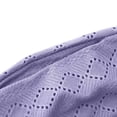thumbnail image 6 of Hurxie Womens Sleeveless Romper Eyelet Elastic Waist with Pockets Casual Short Pants Jumpsuit Summer Beach Vacation Outfit Purple,XL, 6 of 7